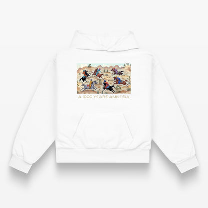 Oversized art painting graphic hoodie for men and women  bold urban design Egypt